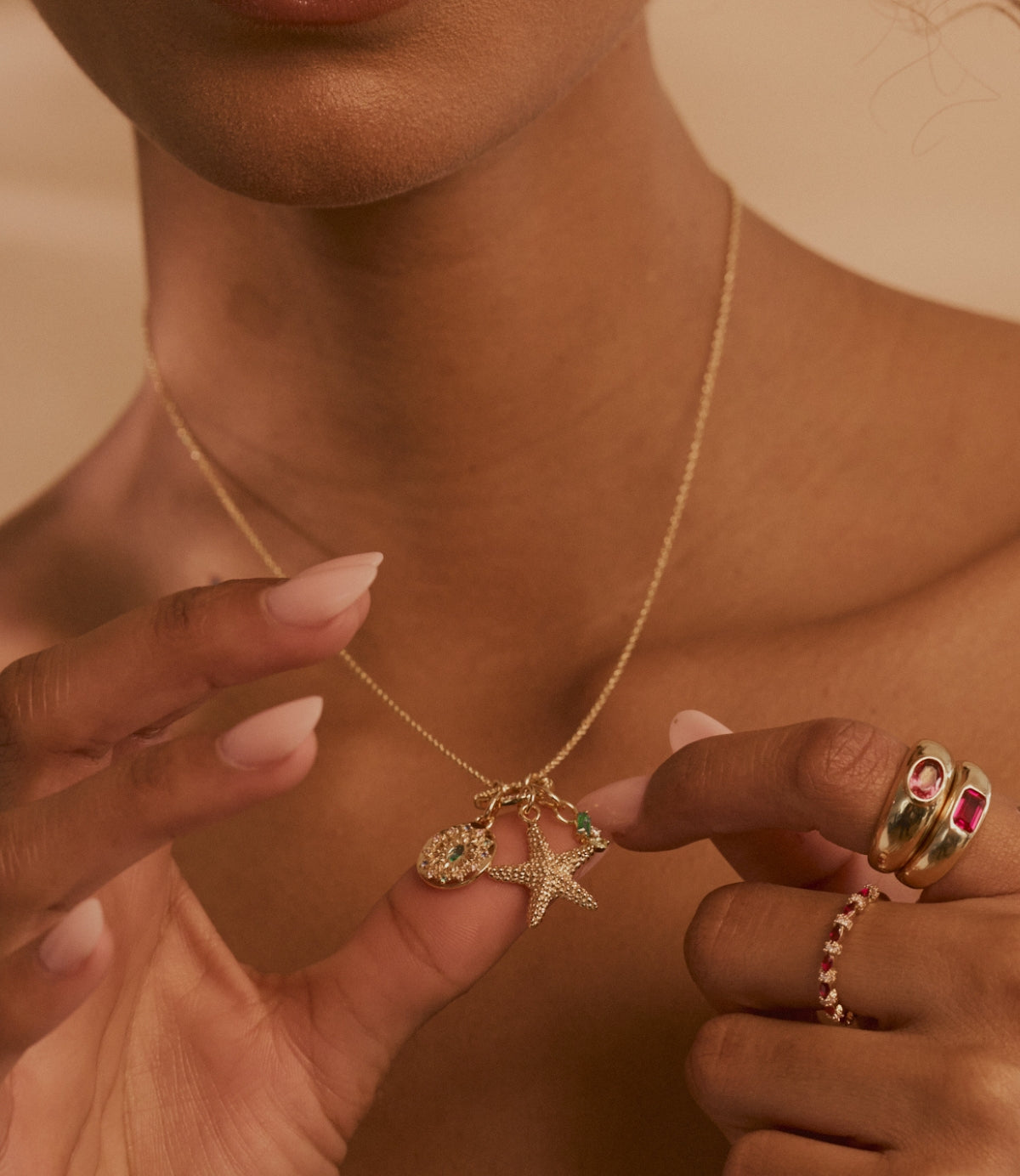 Collier clicker chaîne classique