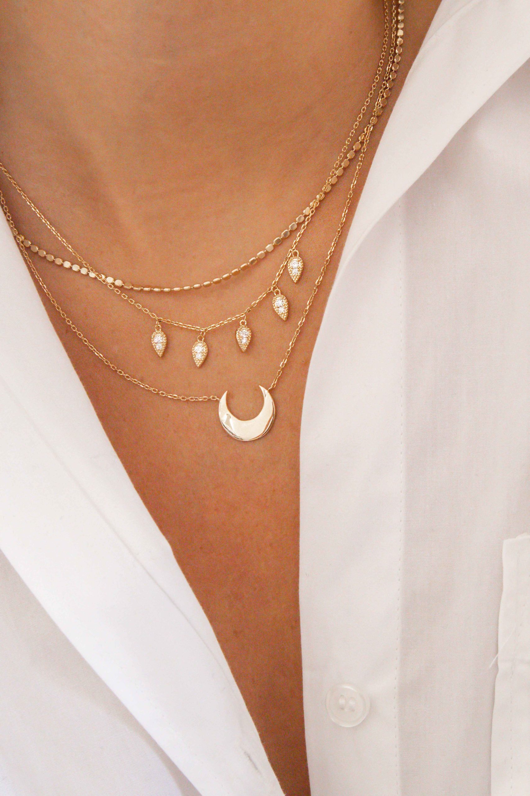 Necklace Luna - lestresorsdejasmine