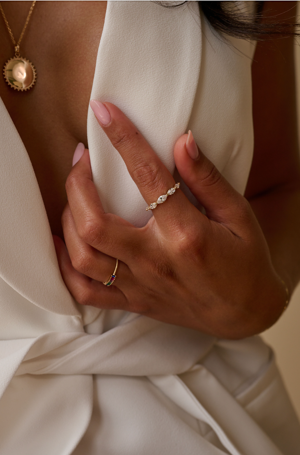 Bague Marquise